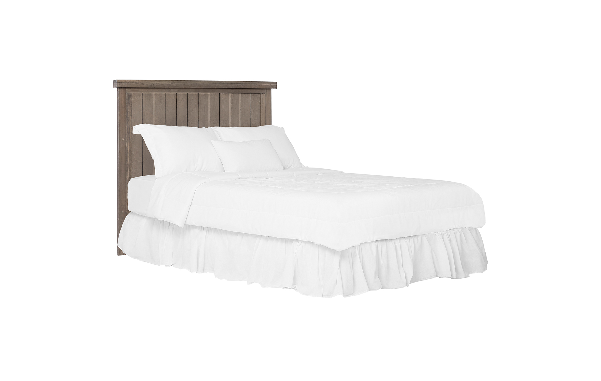 772BR-OAKGY Maple Full Size Bed without Headboard