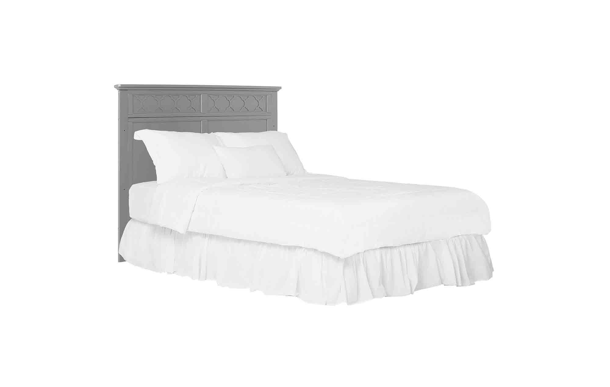 774-SGY Harper Full-Size Bed without Footboard